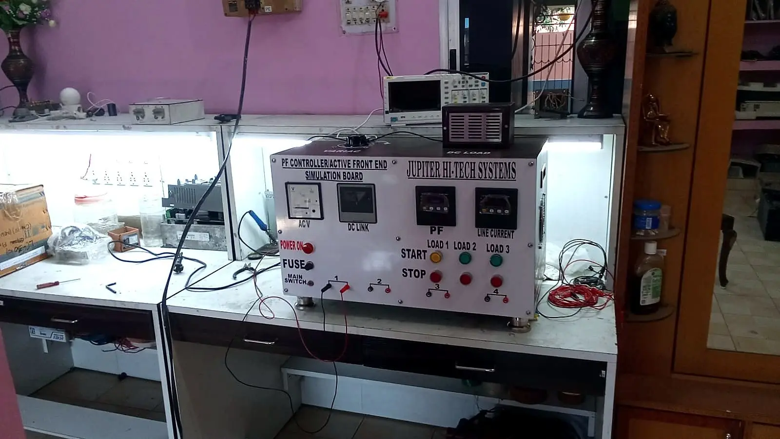 Electrical simulator and test panel
