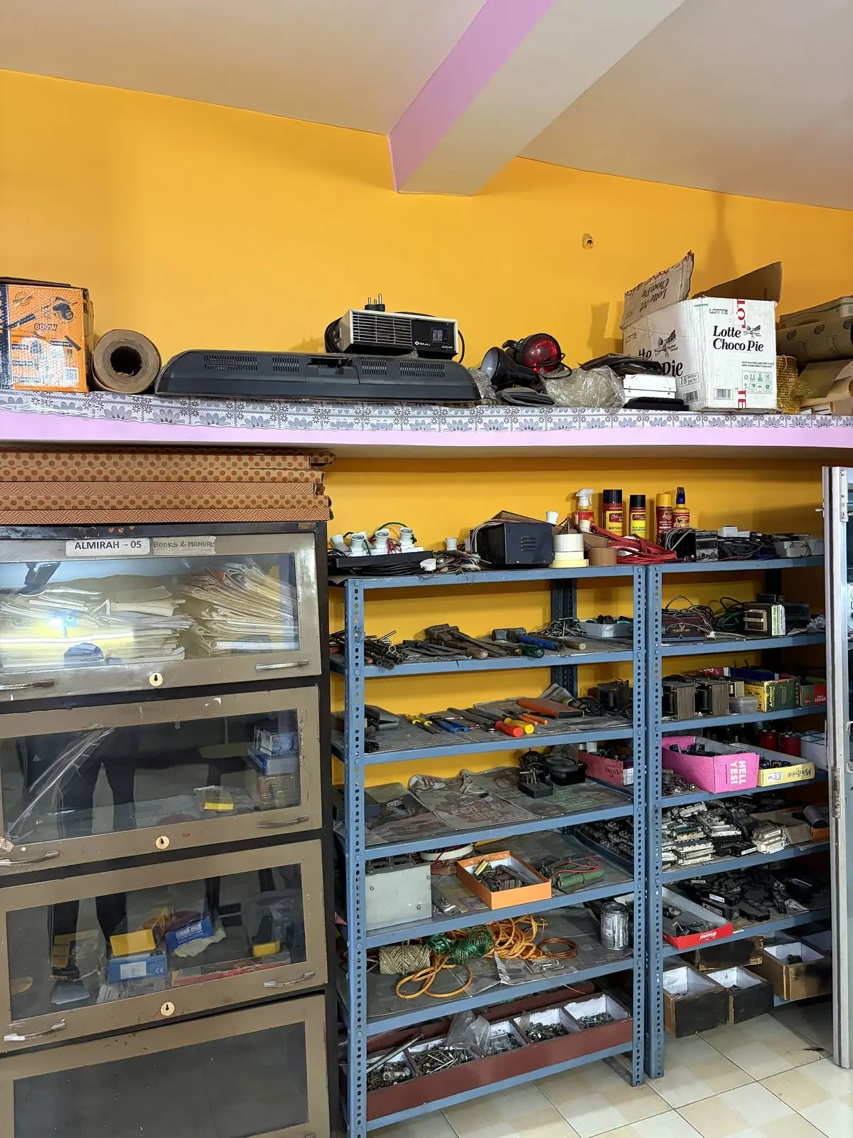 Spares and components inventory