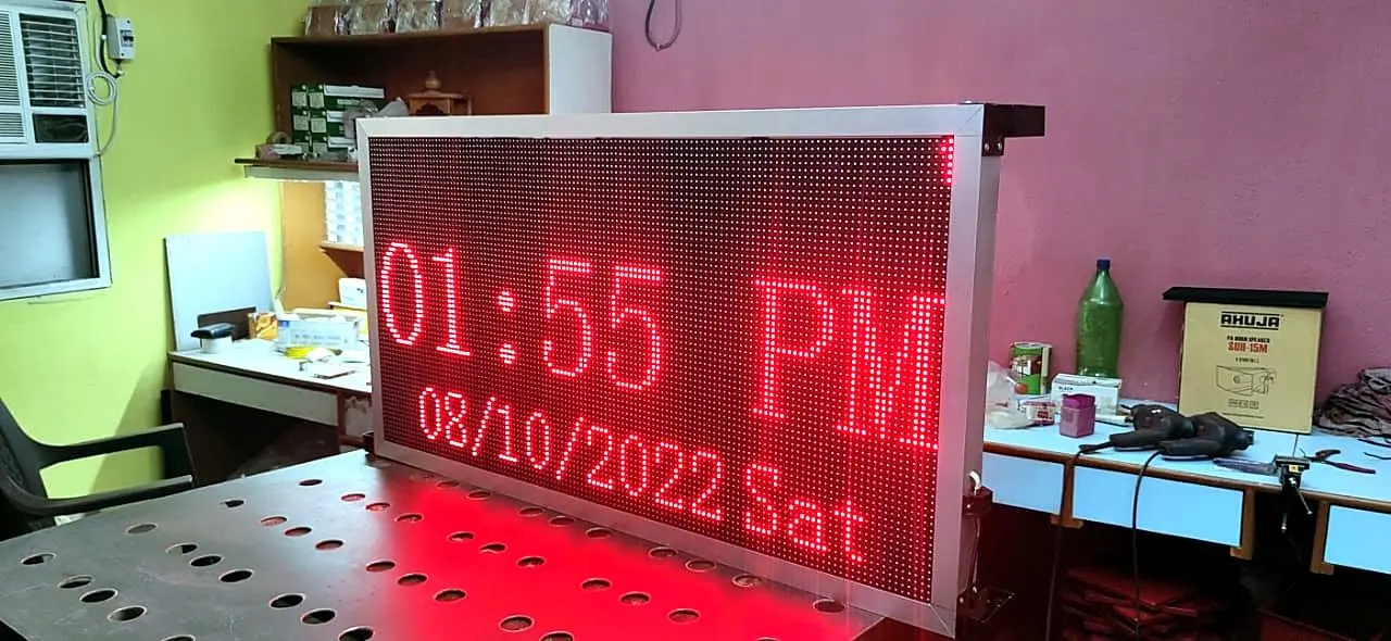LED production and message displays